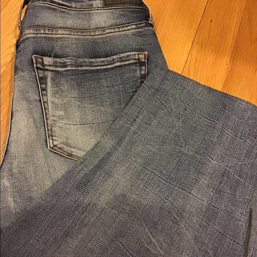 Aeropostale Distressed High Waisted Jegging